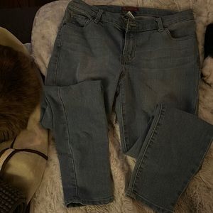 Skinny cropped jeans